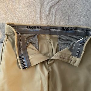Haggar Straight Fit Wicking and wrinkle free pants 34” waist by 29” length